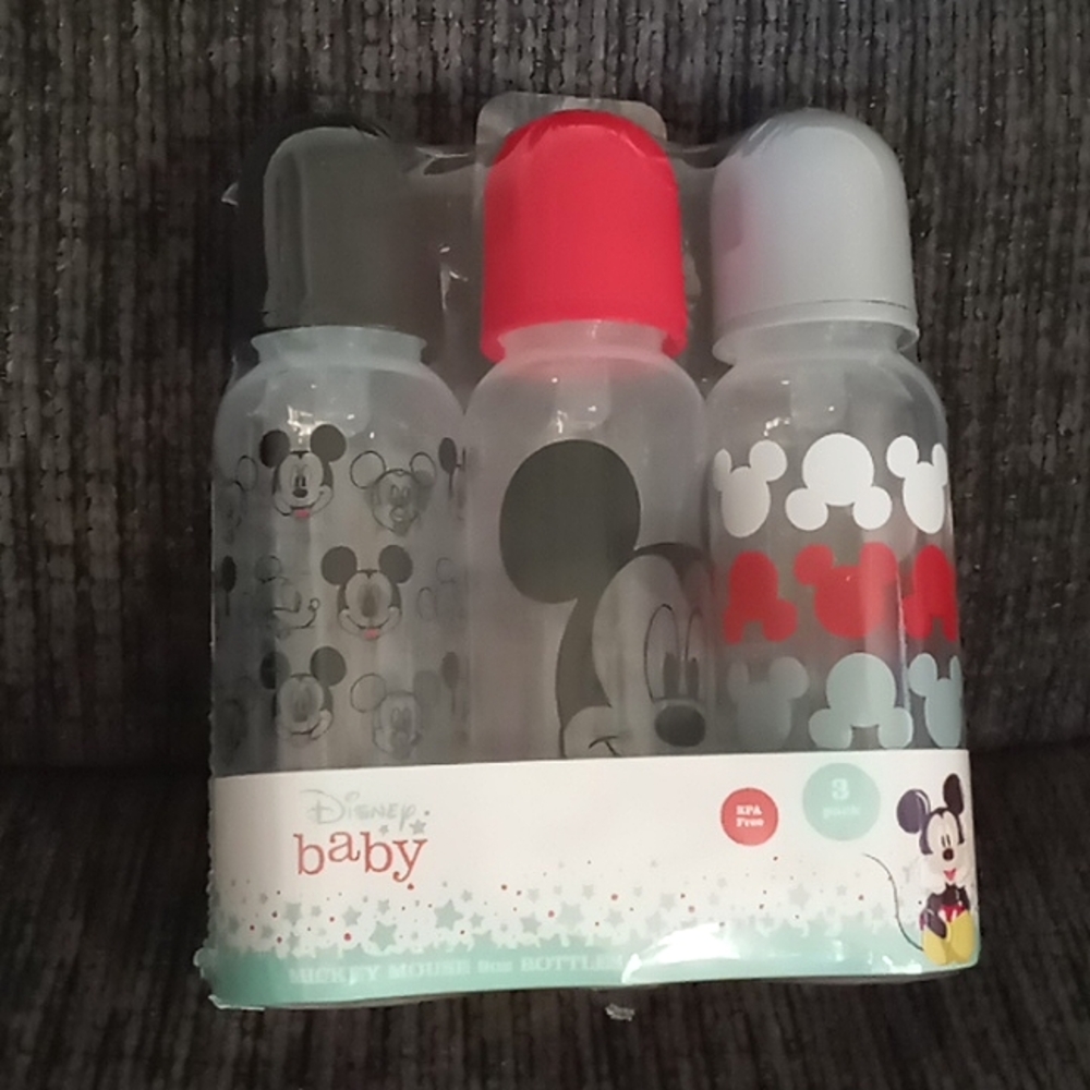 Mickey Mouse 9oz baby bottles